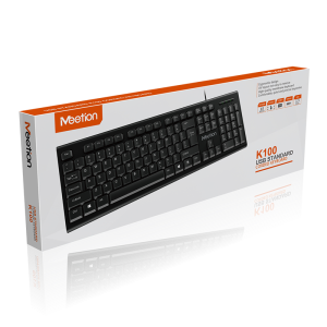 Meetion MT-K100 USB Standard Corded Keyboard