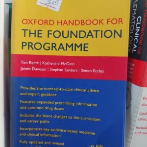 OXFORD HANDBOOK FOR THE FOUNDATION PROGRAMME